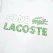 画像3: LACOSTE ( ラコステ ) - ヴィンテージプリントクルーネックTシャツ (3)