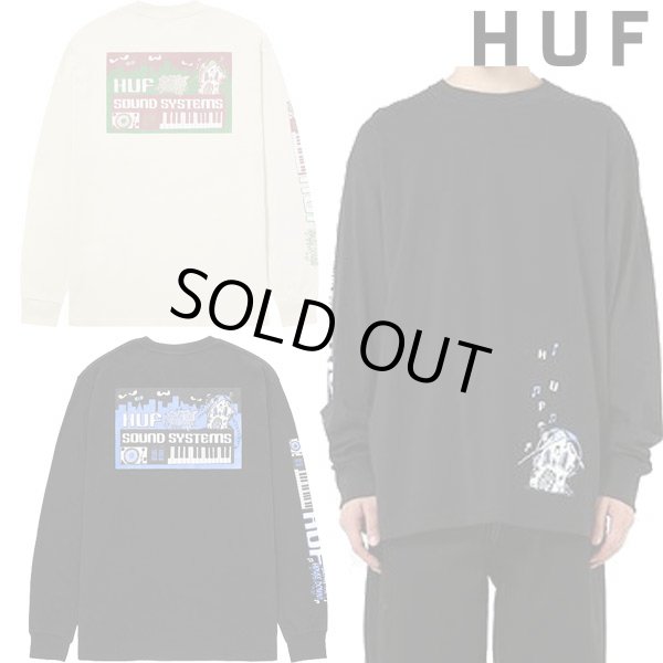 画像1: HUF ( ハフ ) - SOUND SYSTEMS LS TEE (1)