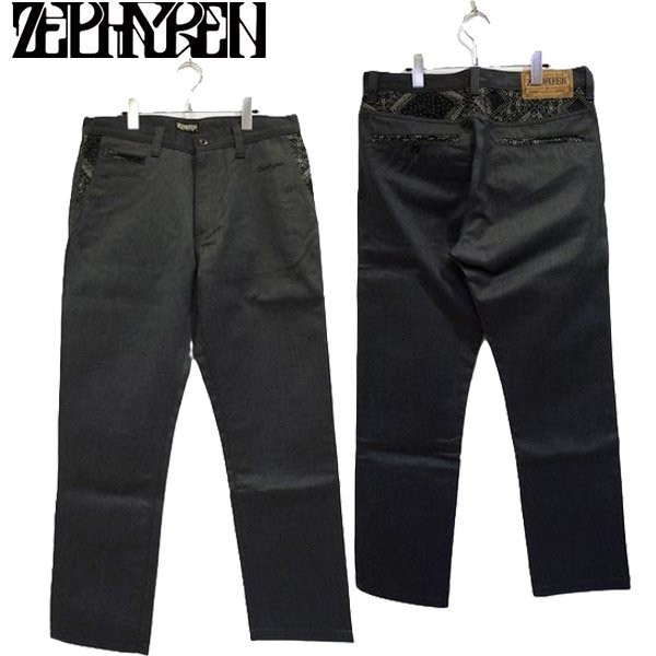 画像1: ZEPHYREN ( ゼファレン ) - PAISLEY WORK PANTS (1)