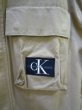 画像2: CALVIN KLEIN JEANS (カルバンクラインジーンズ) - バッジポケットジップオーバーシャツジャケット (2)