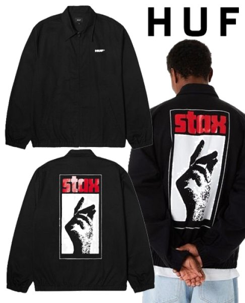 画像1: HUF ( ハフ ) - HUF X STAX JACKET  JK00460SP25 (1)