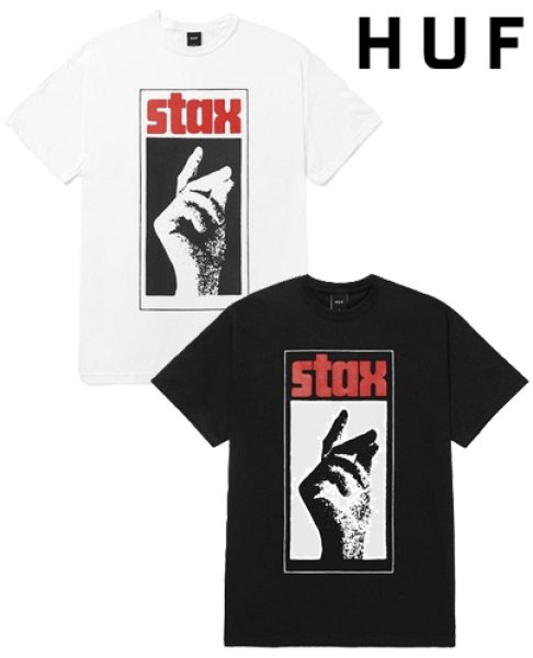 画像1: HUF ( ハフ ) - HUF X STAX SNAP TEE  TS02407SP25 (1)