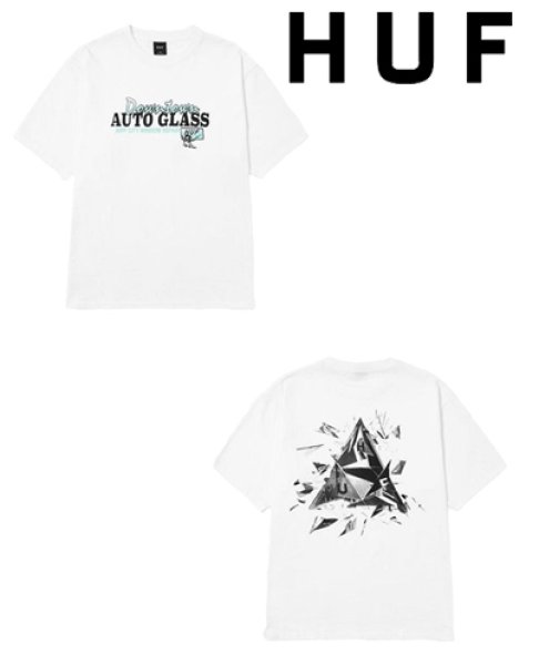 画像1: HUF ( ハフ ) - AUTO GLASS TEE   TS02413SP25 (1)