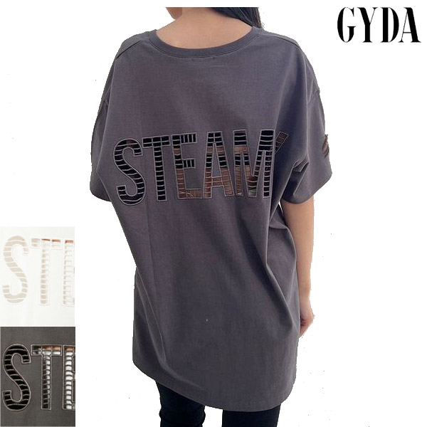 GYDA ( ジェイダ ) - STEMY EXPOSE VネックTシャツ - FAITHWEB