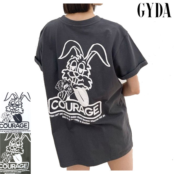 GYDA ( ジェイダ ) - ICONIC BUNNYポケットBIG Tシャツ - FAITHWEB