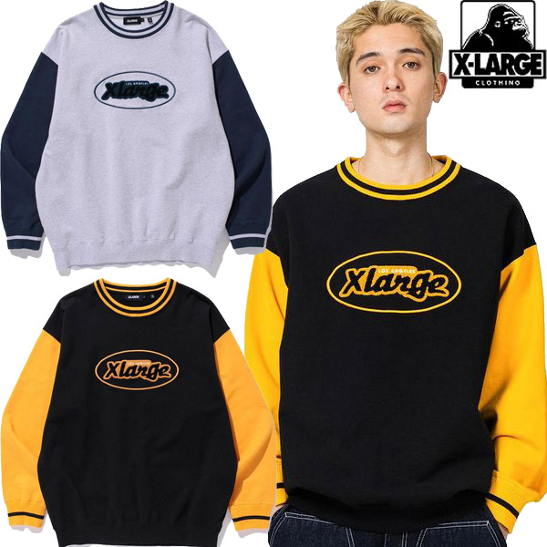 爆買い！ XLARGE RETRO CREW NECK SWEAT Mサイズ agapeeurope.org