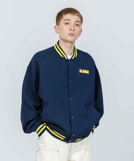 されている XLARGE エクストララージ SWEAT VARSITY JACKET スウェット バーシティ ジャケット：６１０アメリカ屋 バーシティ  - shineray.com.br