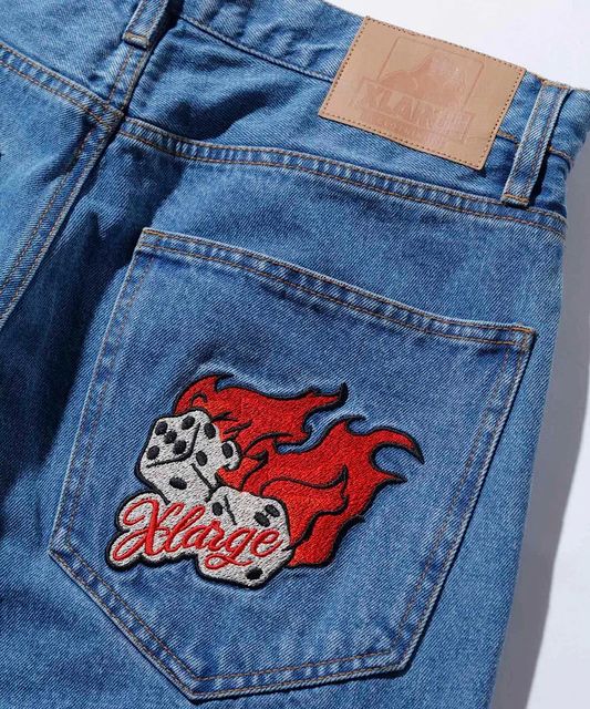 Xlarge(エクストララージ) BURNING DICE PANTS デニム | www