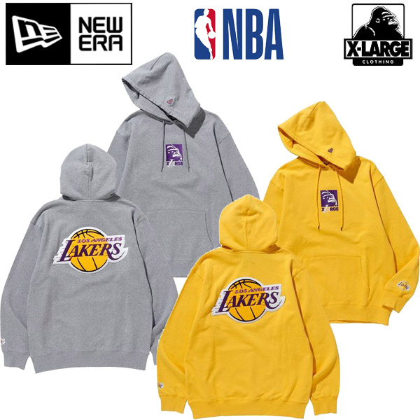 堅実な究極の XLARGE×NEWERA×LAKERS コラボジャケット スタジャン