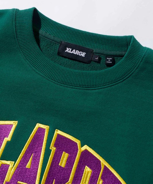 XLARGE ( エクストララージ ) - COLLEGE LOGO CREWNECK SWEAT - FAITHWEB