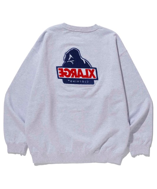 XLARGE ( エクストララージ ) - TWO TONE BACKSIDE OG CREWNECK SWEAT