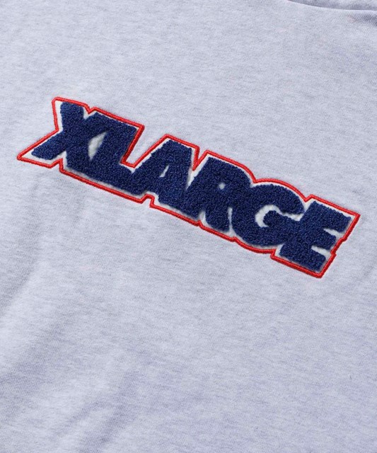 XLARGE ( エクストララージ ) - TWO TONE STANDARD LOGO PULLOVER HOODED SWEAT -  FAITHWEB