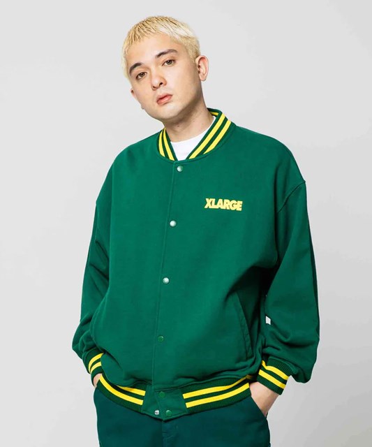 XLARGE ( エクストララージ ) - SWEAT VARSITY JACKET - FAITHWEB