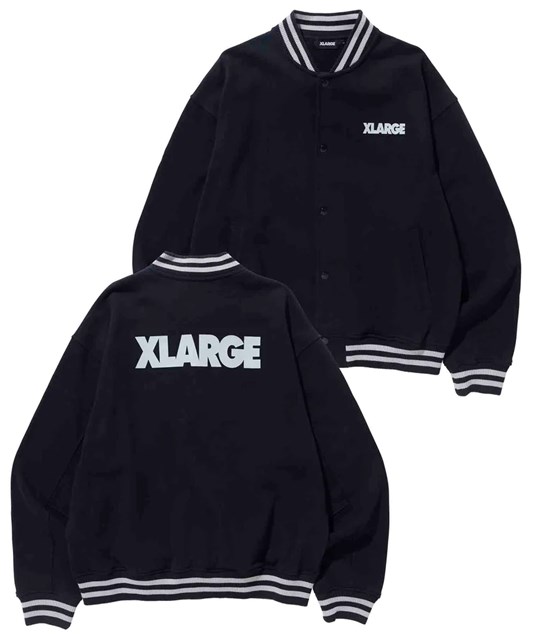 XLARGE ( エクストララージ ) - SWEAT VARSITY JACKET - FAITHWEB