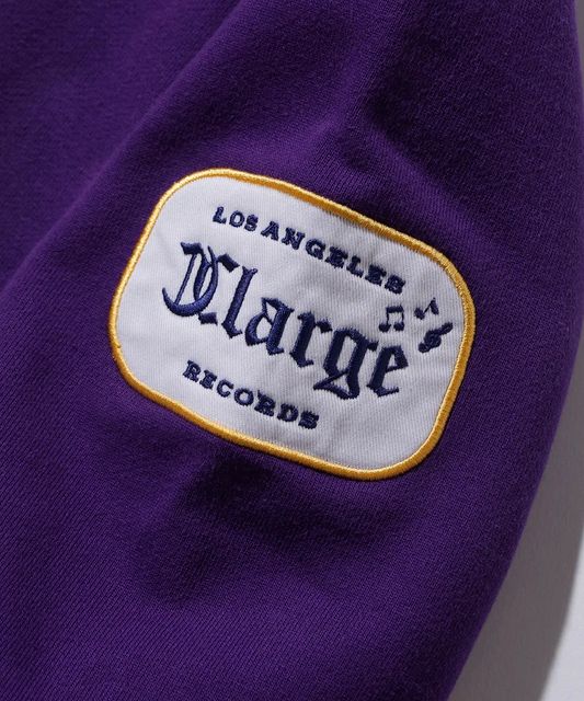 XLARGE ( エクストララージ ) - XL RECORDS HALF ZIP PULLOVER SWEAT