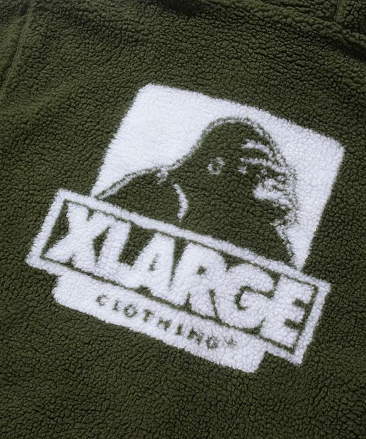 XLARGE ( エクストララージ ) - BOA FLEECE ZIP-UP JACKET - FAITHWEB