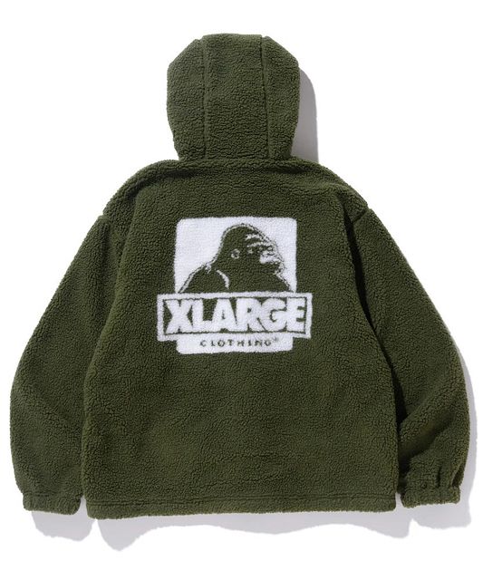 XLARGE ( エクストララージ ) - BOA FLEECE ZIP-UP JACKET - FAITHWEB