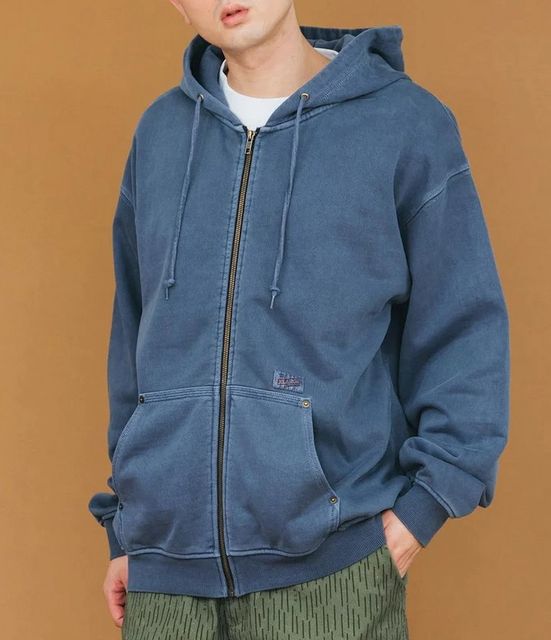 XLARGE ( エクストララージ ) - PIGMENT DYED ZIP UP HOODED SWEAT