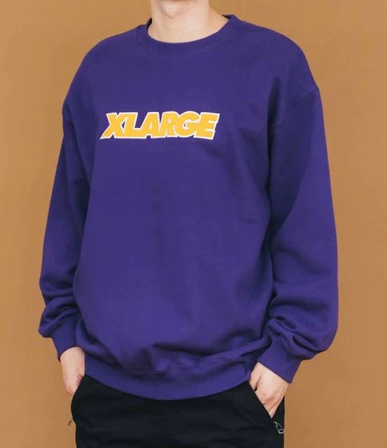 XLARGE ( エクストララージ ) - STANDARD LOGO CREWNECK SWEAT - FAITHWEB