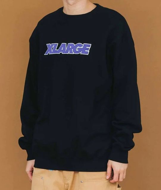 XLARGE ( エクストララージ ) - STANDARD LOGO CREWNECK SWEAT - FAITHWEB