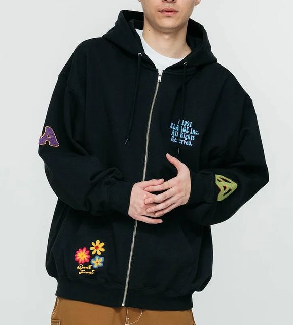 XLARGE ( エクストララージ ) - DAISY ZIP HOODED SWEAT - FAITHWEB