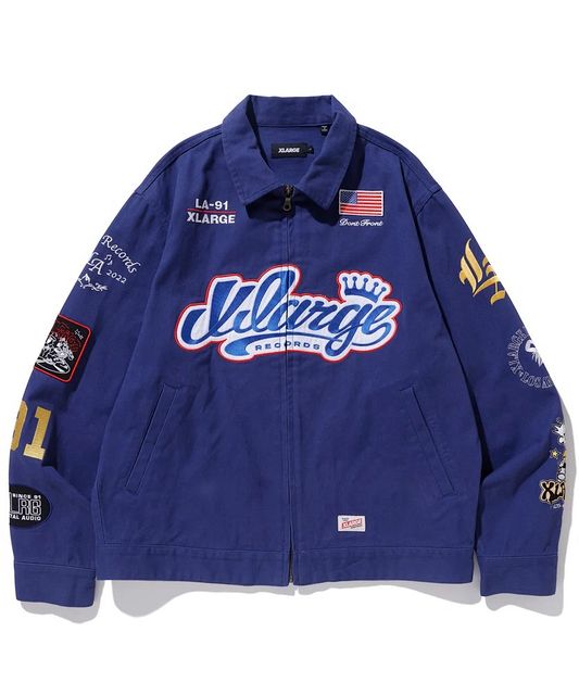 XLARGE ( エクストララージ ) - RECORDS WORK JACKET - FAITHWEB