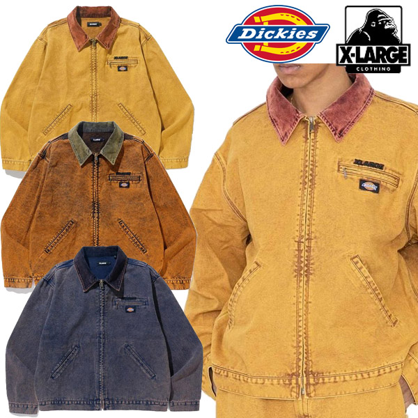 XLARGE ( エクストララージ ) - XLARGE×DICKIES OVERDYE WORK JACKET