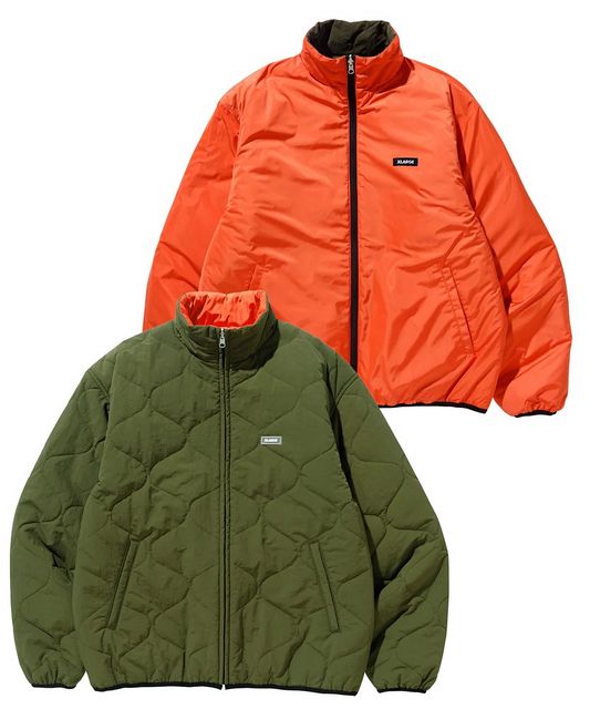 XLARGE ( エクストララージ ) - REVERSIBLE QUILTED JACKET - FAITHWEB