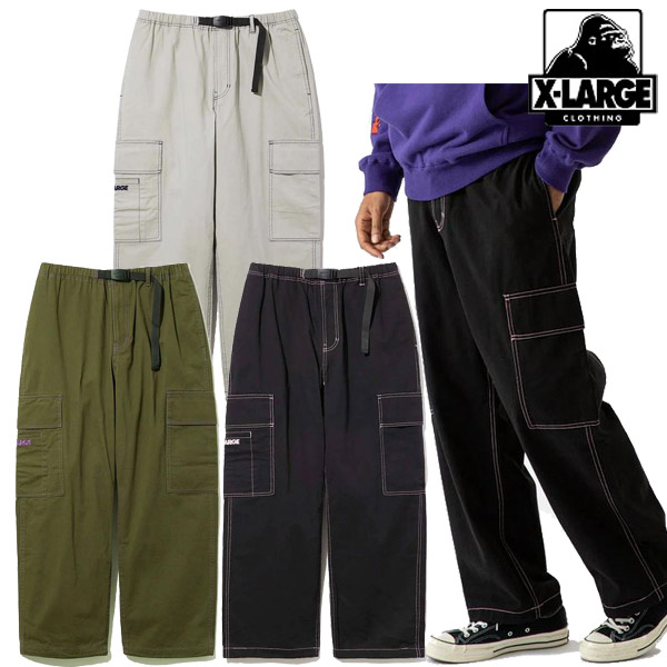 XLARGE ( エクストララージ ) - STITCHED RESORT CARGO PANTS