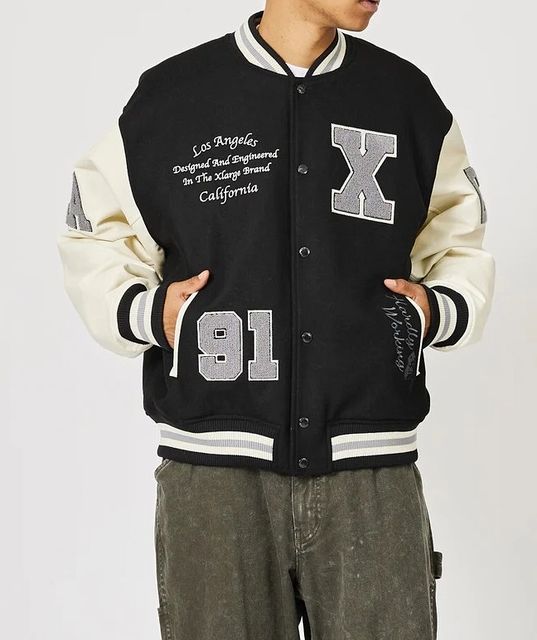 XLARGE ( エクストララージ ) - OG LOGO VARSITY JACKET - FAITHWEB