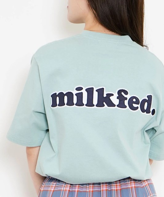 MILKFED ( ミルクフェド ) - COOPER LOGO PATCH S/S TEE - FAITHWEB