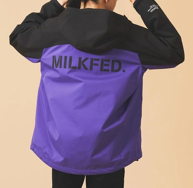 MILKFED ( ミルクフェド ) - BACK LOGO BICOLOR MOUNTAIN PARKA - FAITHWEB