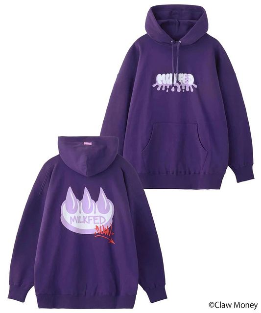 MILKFED ( ミルクフェド ) - MILKFED.xCLAW MONEY SWEAT HOODIE - FAITHWEB