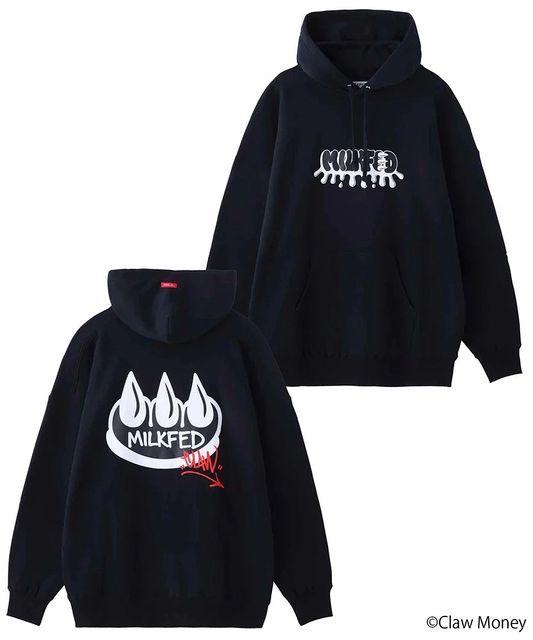 MILKFED ( ミルクフェド ) - MILKFED.xCLAW MONEY SWEAT HOODIE - FAITHWEB