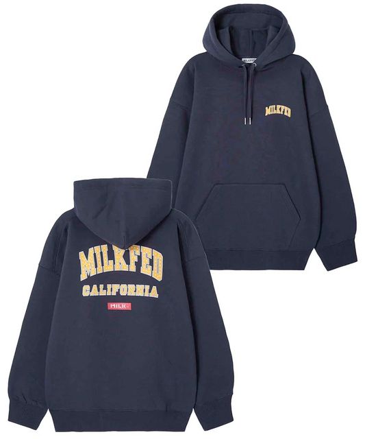 MILKFED ( ミルクフェド ) - STARS LOGO BIG SWEAT HOODIE - FAITHWEB