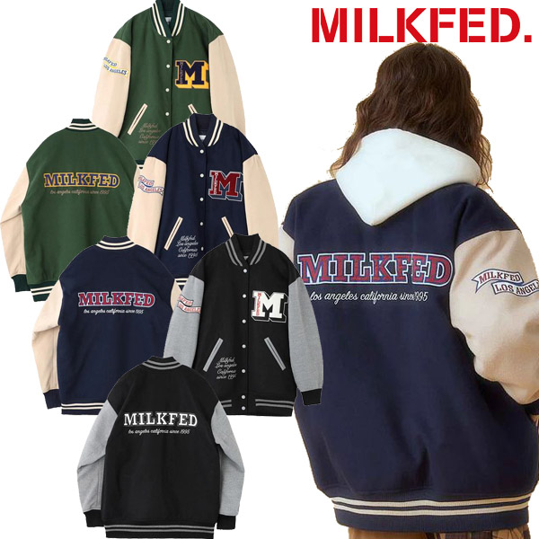 MILKFED ( ミルクフェド ) - VARSITY JACKET - FAITHWEB