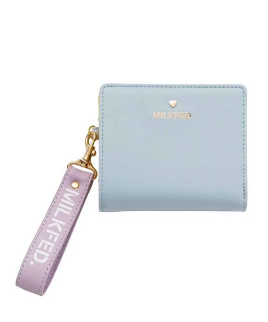 MILKFED ( ミルクフェド ) - HEART STUDS BI-FOLD WALLET - FAITHWEB