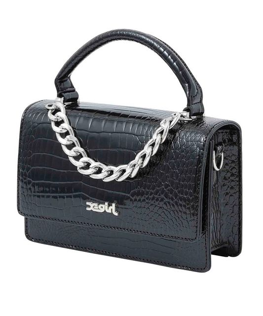 X-girl ( エックスガール ) - FAUX CROC 2WAY MINI BAG - FAITHWEB