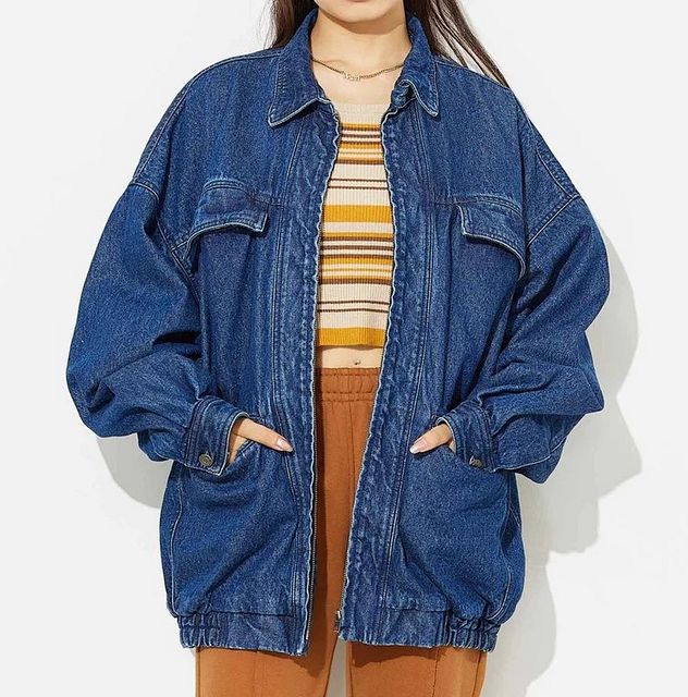 X-girl ( エックスガール ) - DENIM OVERSIZED JACKET - FAITHWEB