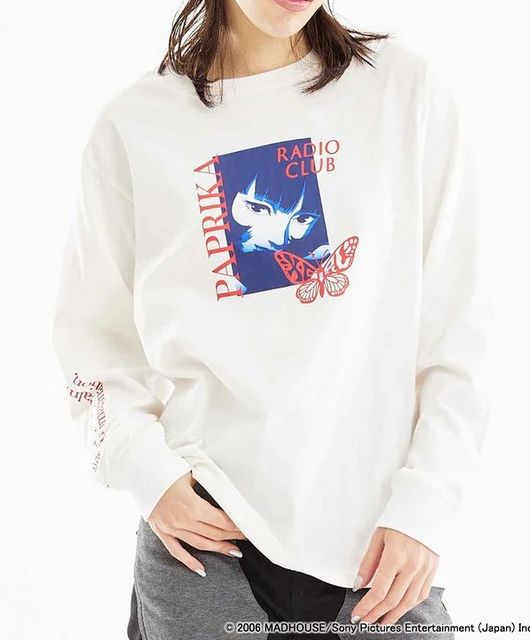 X-girl ( エックスガール ) - X-girl × PAPRIKA BAD DREAM L/S TEE