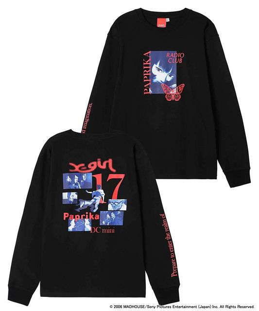 X-girl ( エックスガール ) - X-girl × PAPRIKA BAD DREAM L/S TEE