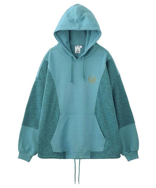 X-girl ( エックスガール ) - COLORBLOCK SWEAT HOODIE - FAITHWEB