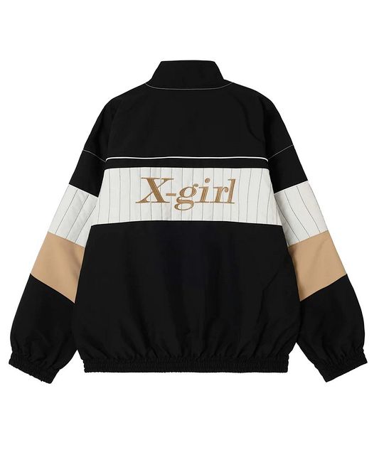 X-girl ( エックスガール ) - PANELED TRACK JACKET - FAITHWEB