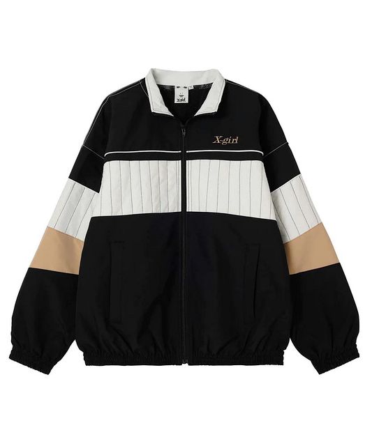 X-girl ( エックスガール ) - PANELED TRACK JACKET - FAITHWEB