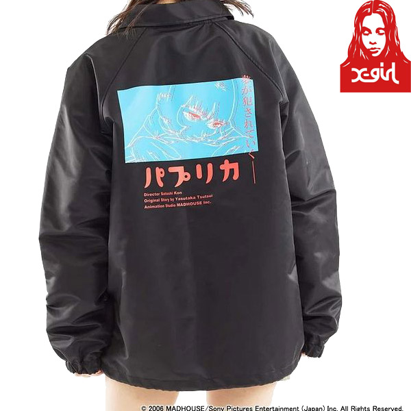 X-girl ( エックスガール ) - X-girl × PAPRIKA COACH JACKET - FAITHWEB