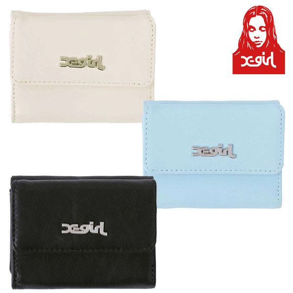 X-girl ( エックスガール ) - FAUX LEATHER MINI WALLET - FAITHWEB