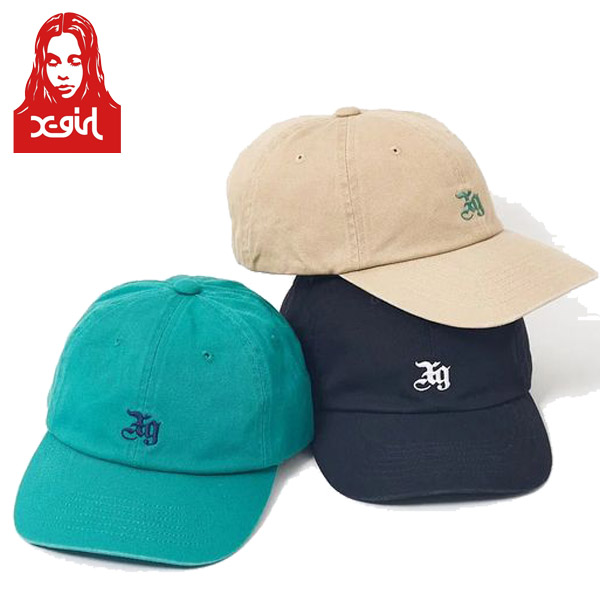 X-girl ( エックスガール ) - EMBLEM 6PANEL CAP - FAITHWEB