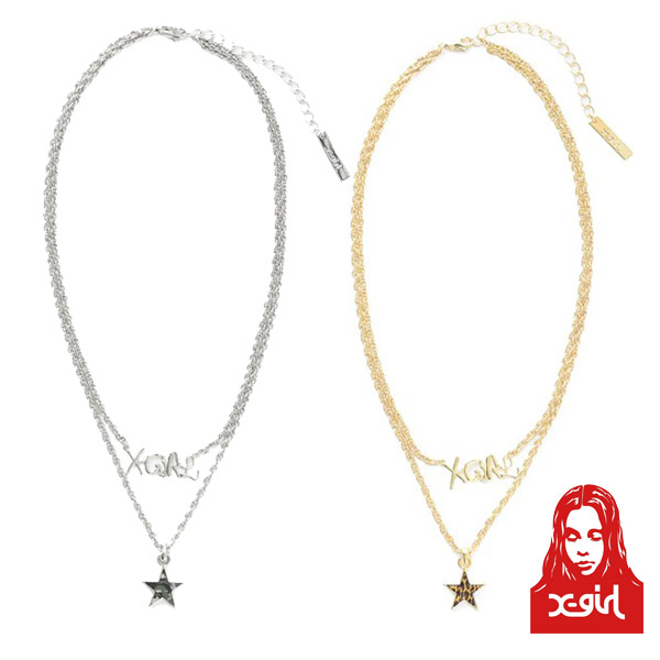 X-girl ( エックスガール ) - TWO STRAND NECKLACE