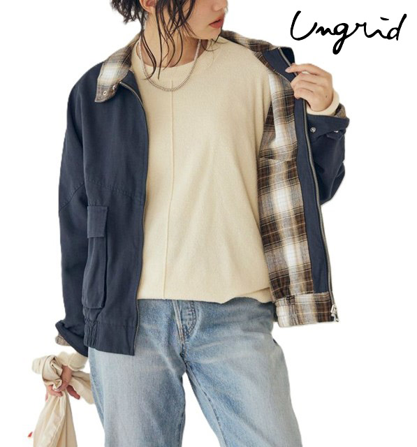 ☆予約☆ Ungrid (アングリッド ) - リバーシブルスウィングトップ