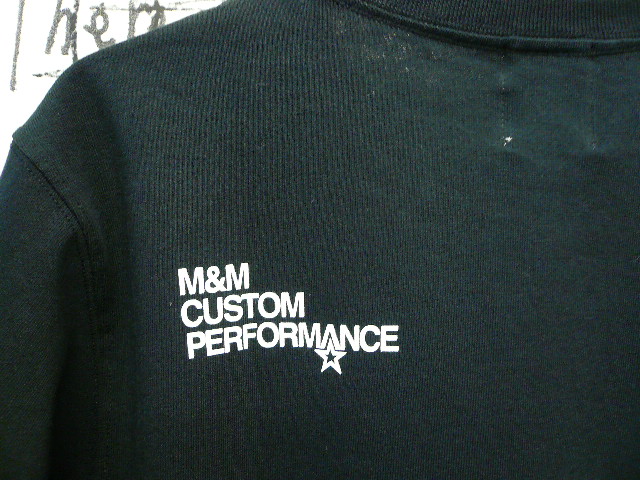 M&M - PRINT L/S T 21-MT-032 BLK Lsize 新品